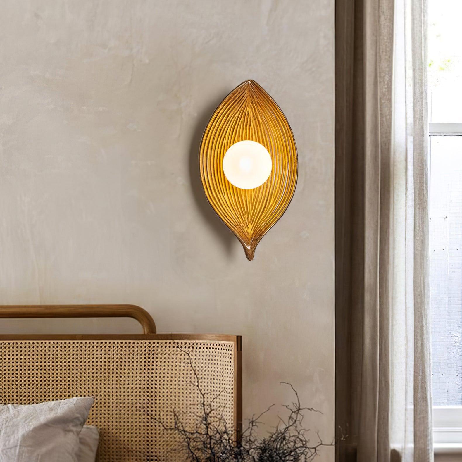 Leaf Canoe Wall Sconce