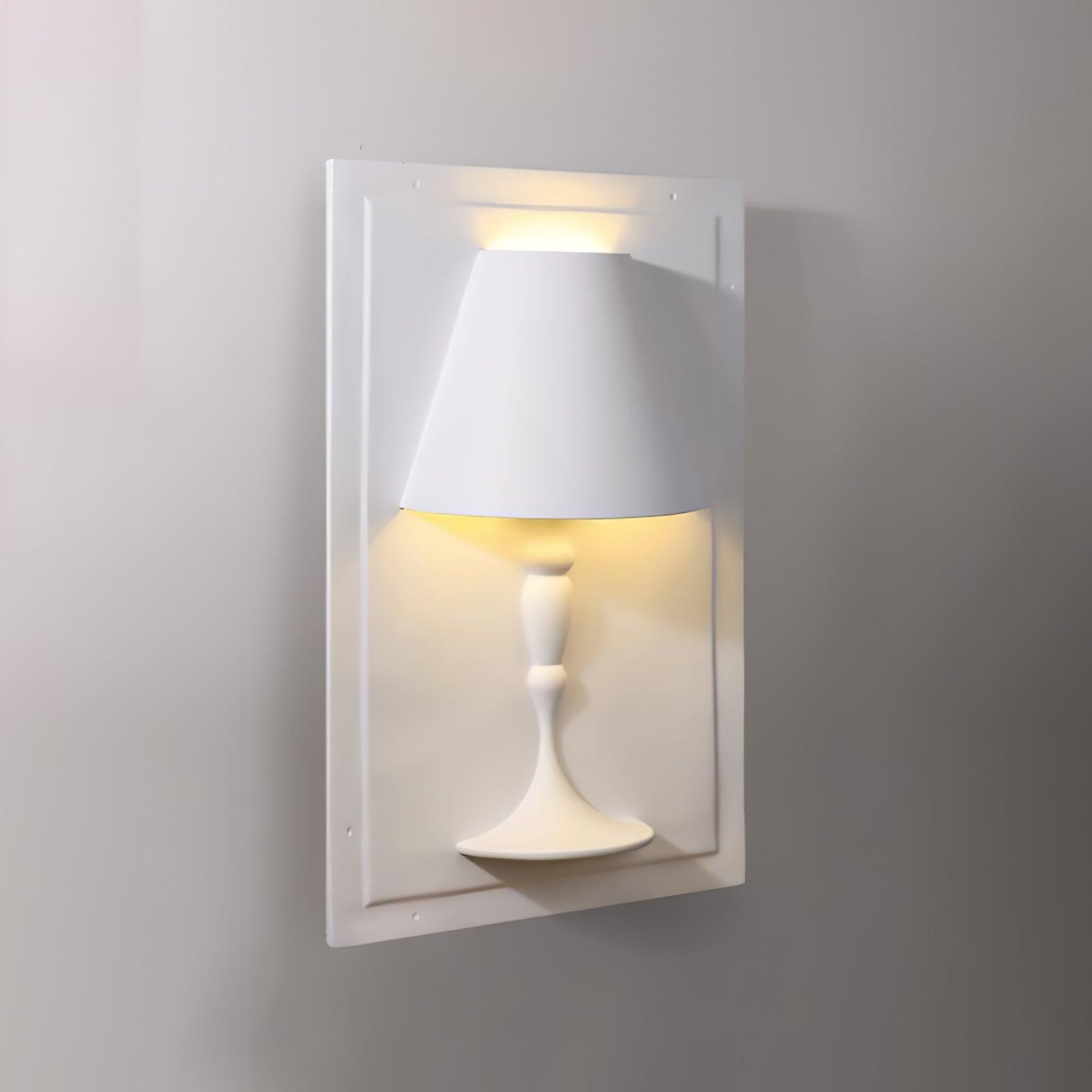 Plaster Picture Wall Lamp