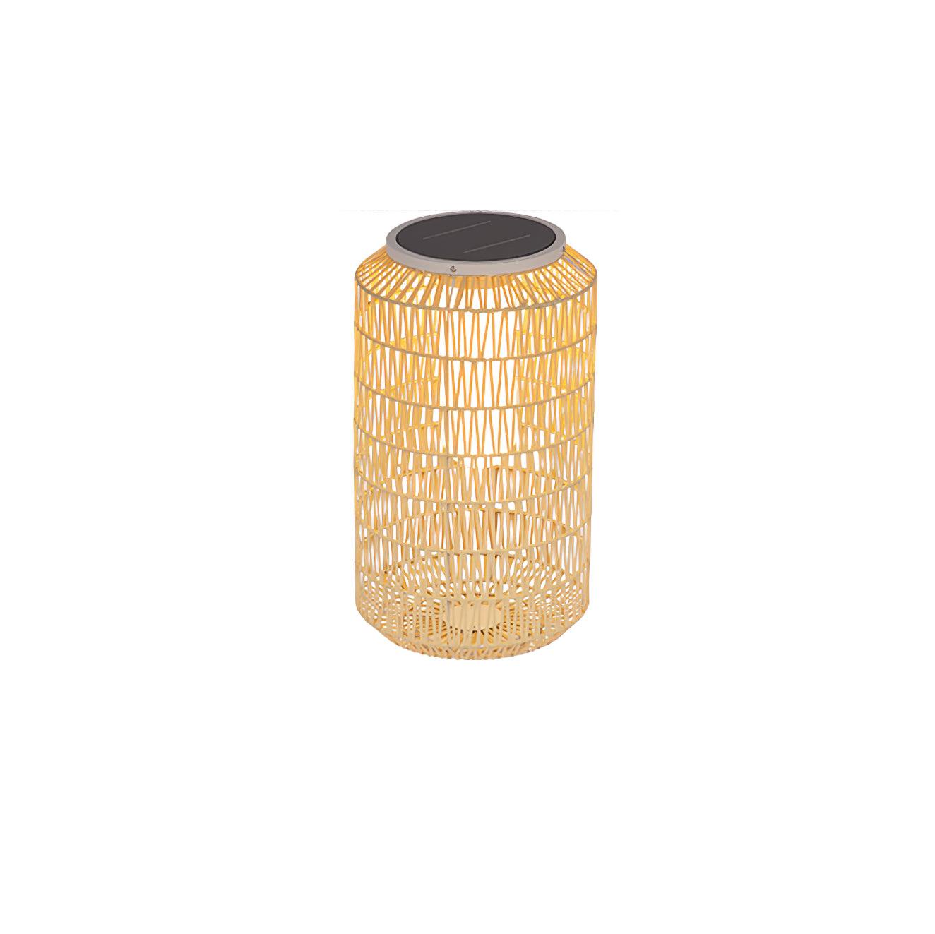 Woven Rattan Outdoor Lamp