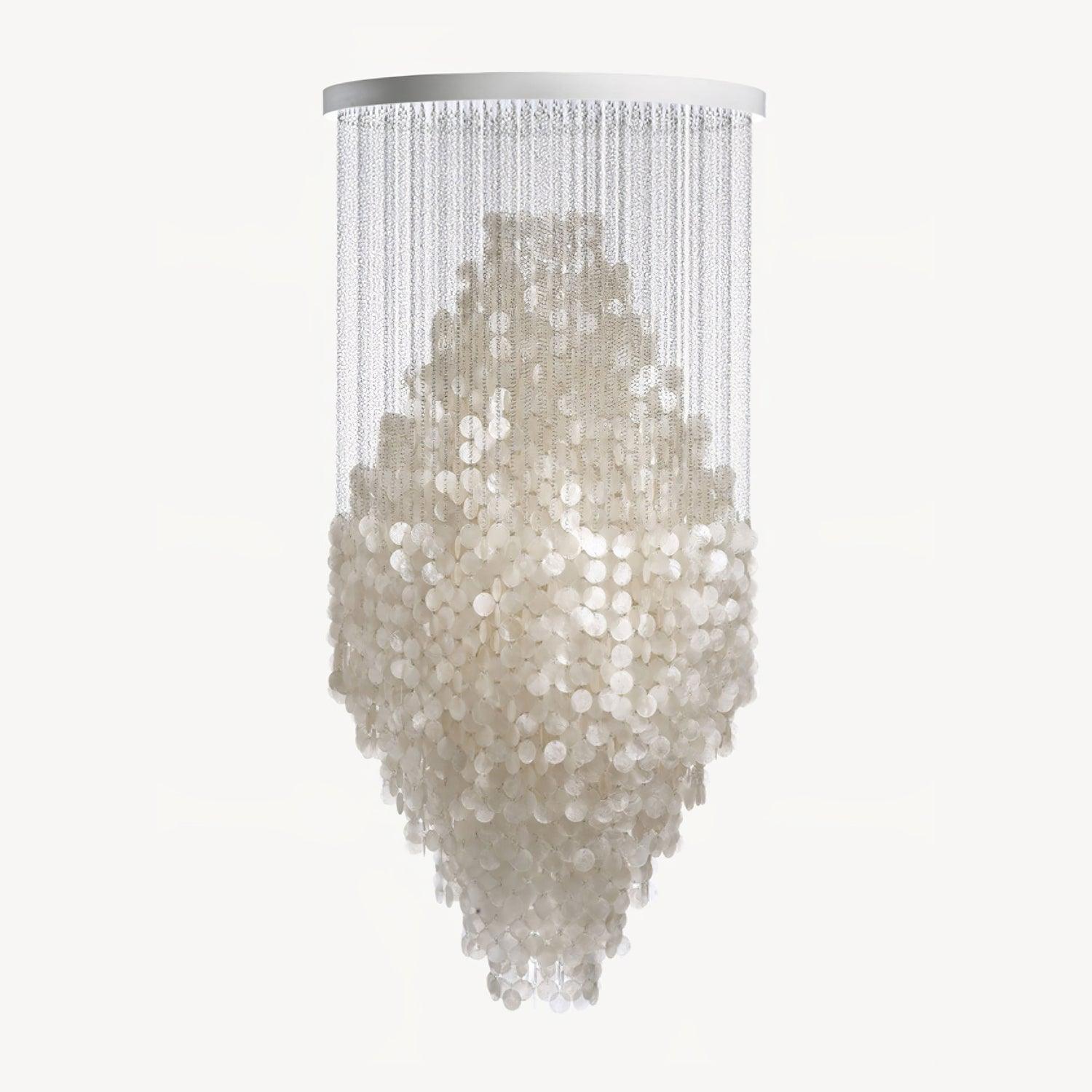 Shell Waterfall Chandelier