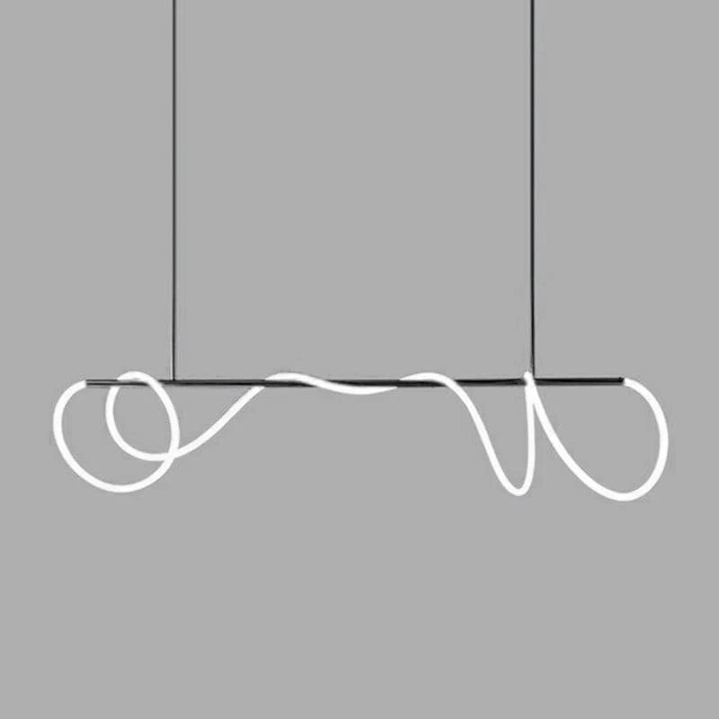 Flexible Linear Curve Chandelier