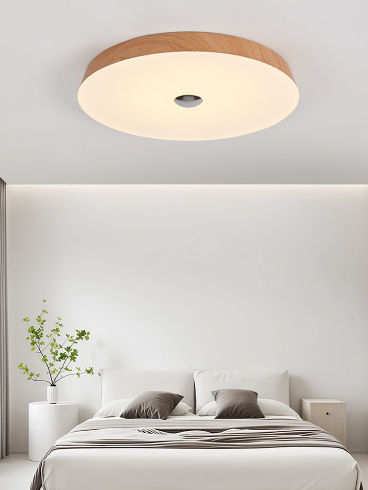 Solace Woodgrain Ceiling Light