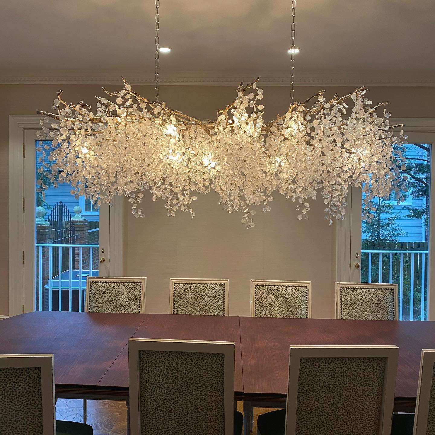 Shiro Noda Crystal Chandelier