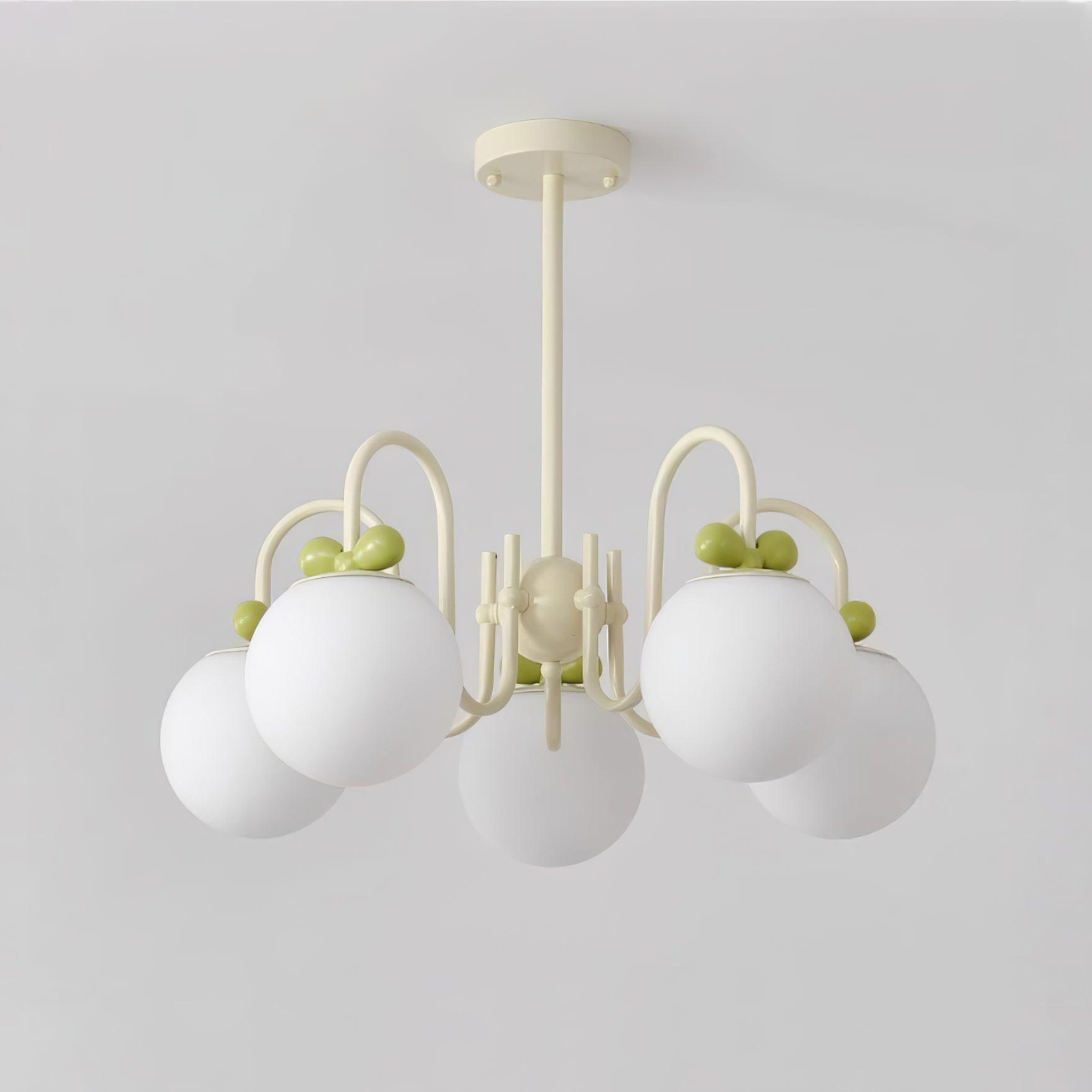 Cream Cherry Chandelier