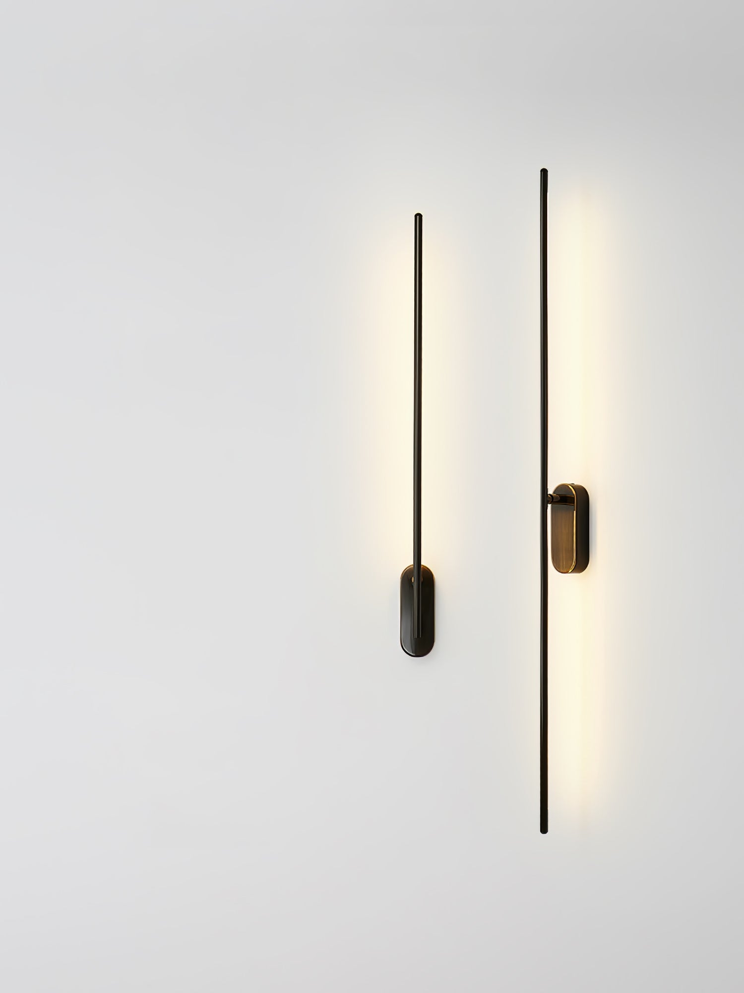 Stick Shaped Metal Sconce