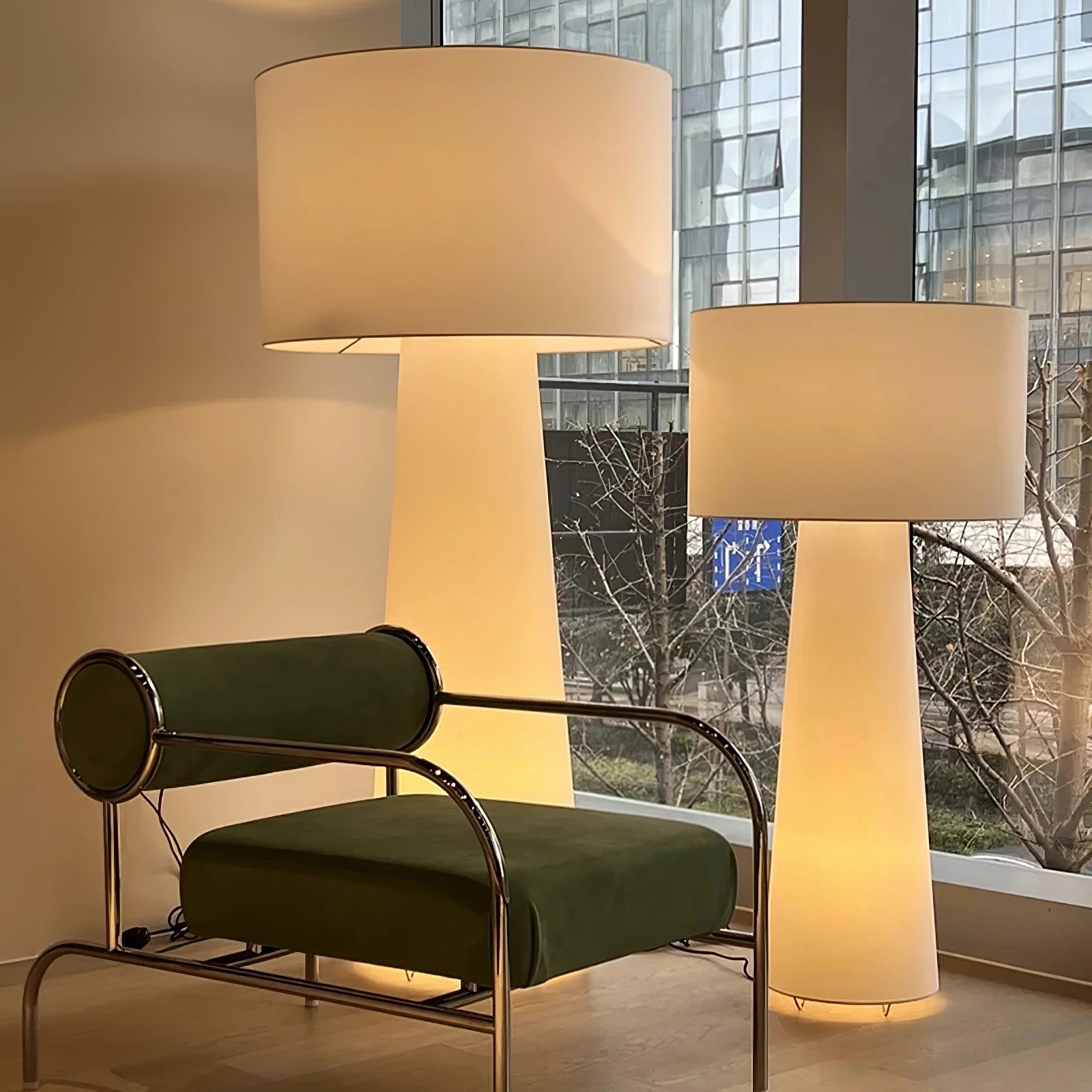 Column Fabric Floor Lamp