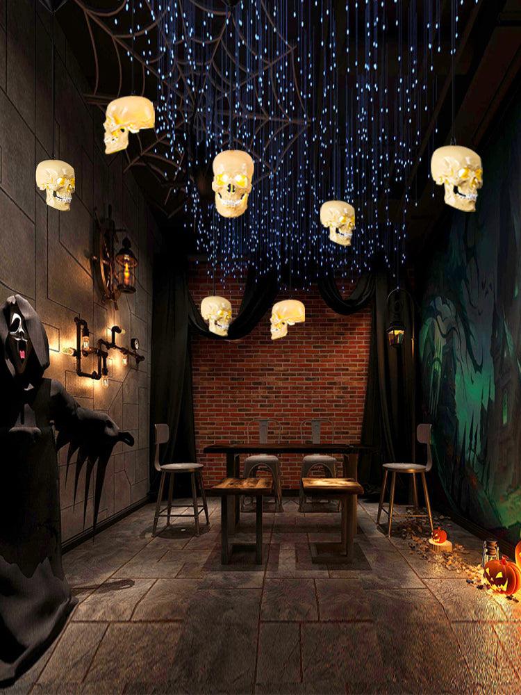 Skull Pendant Light