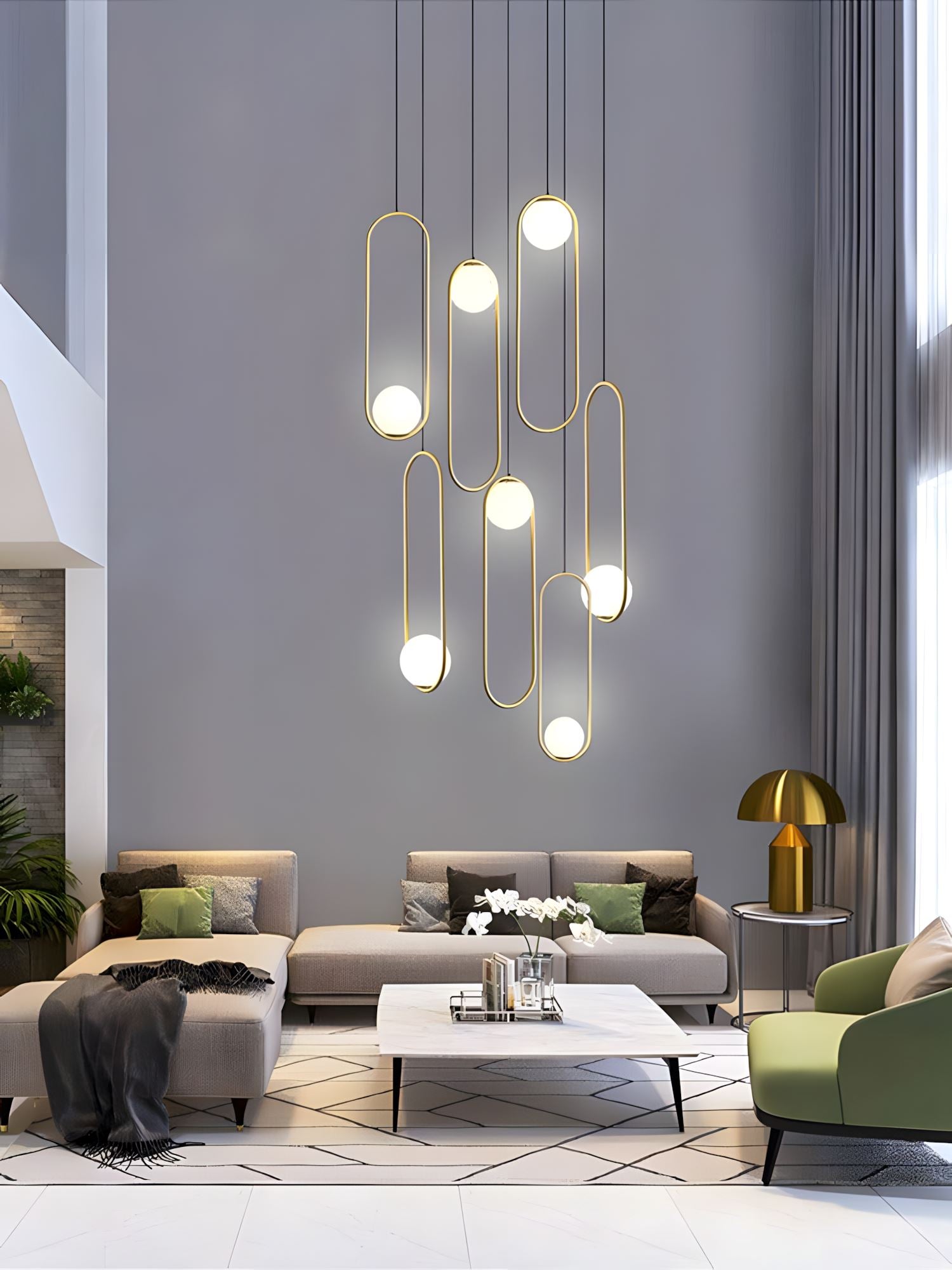 Mila Combination Chandelier