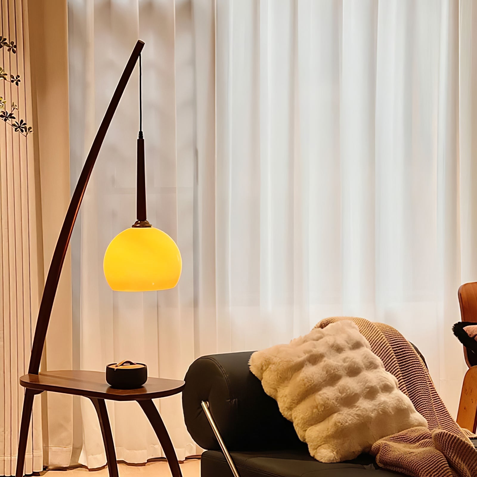 Arc Sphere Floor Lamp