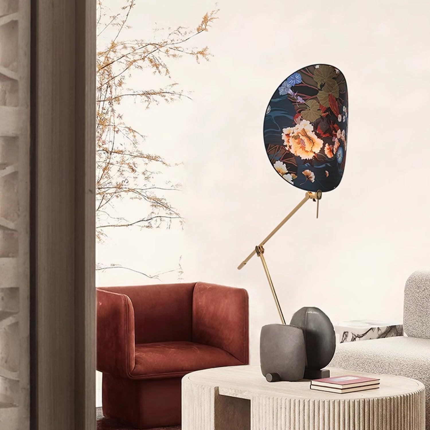 Floral Nocturne Floor Lamp