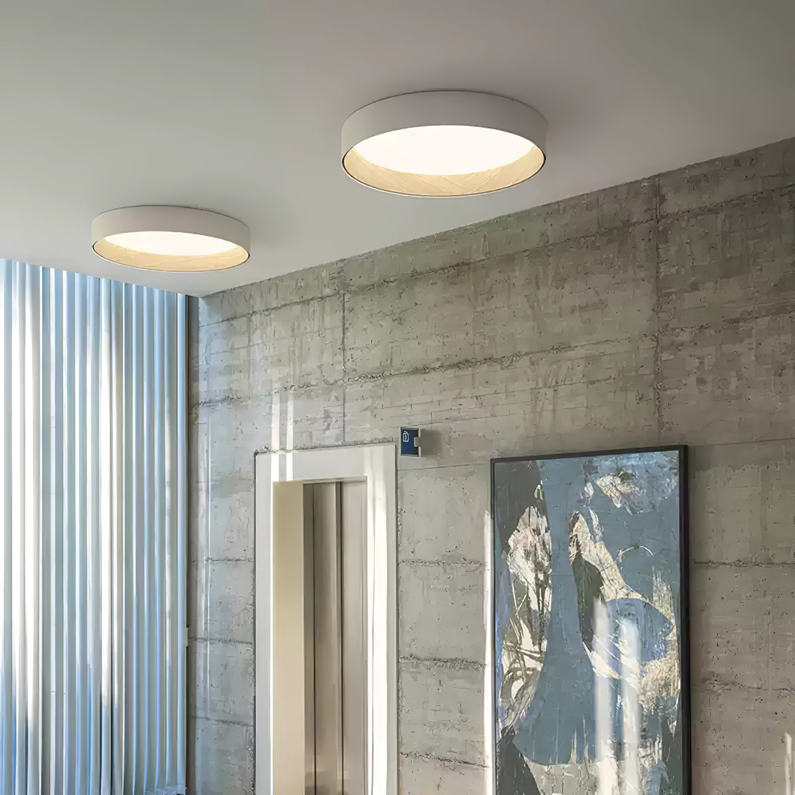 Duo Round Ceiling Lamp