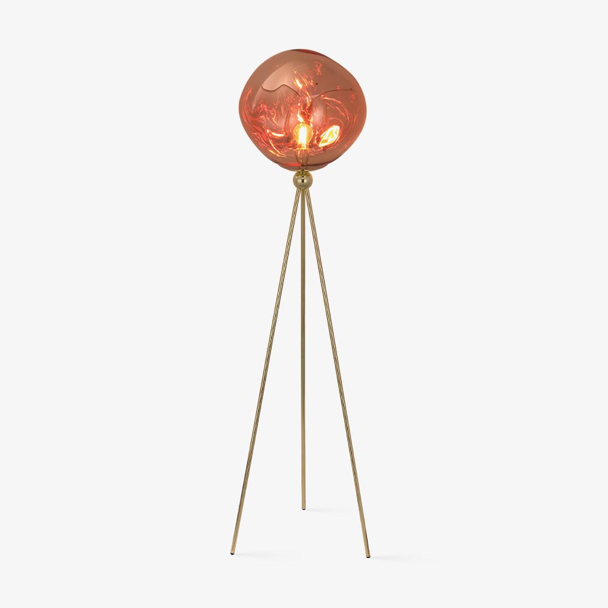 Lava Tripod Rock Floor Lamp