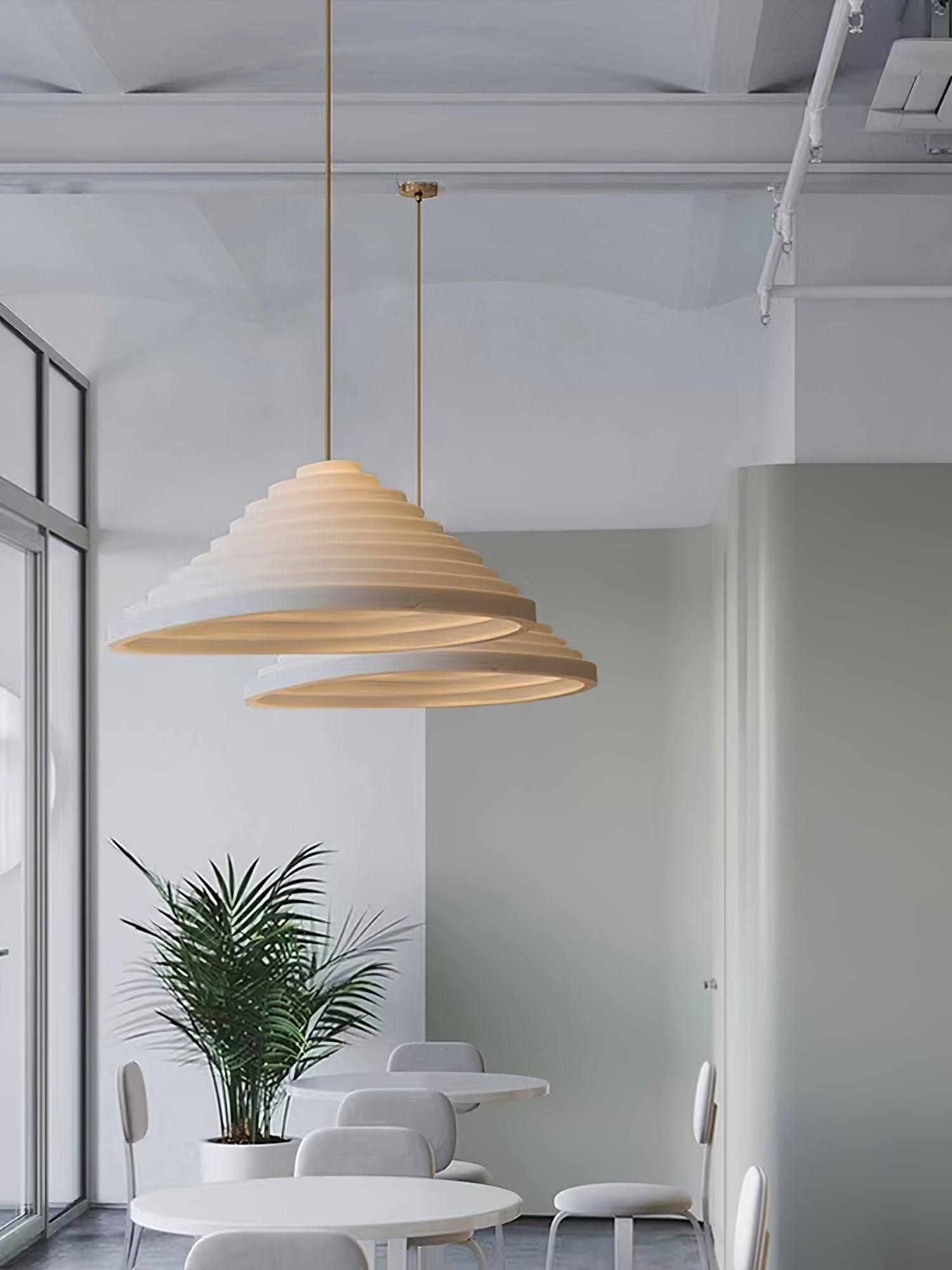 Rice Field Acoustic Acrylic Pendant Lamp