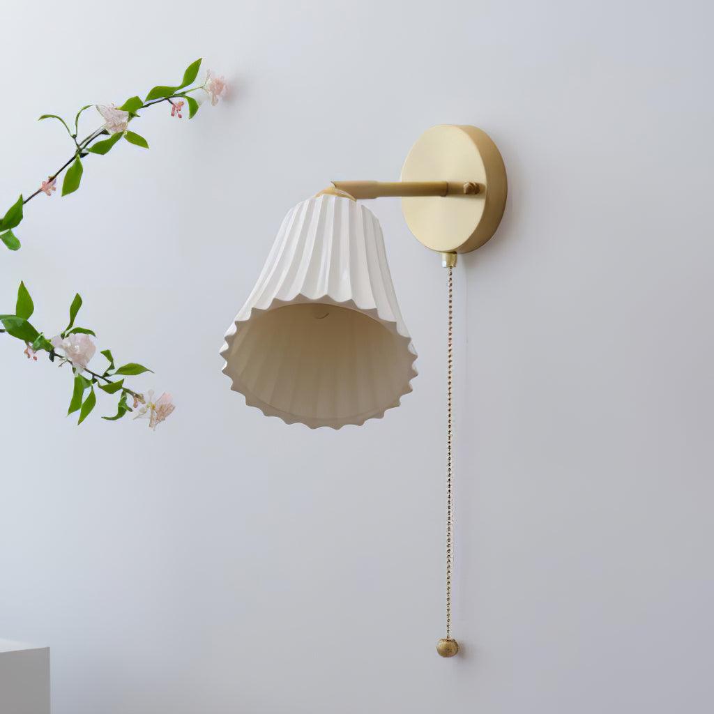 Trumpet Ceramic Wall Light