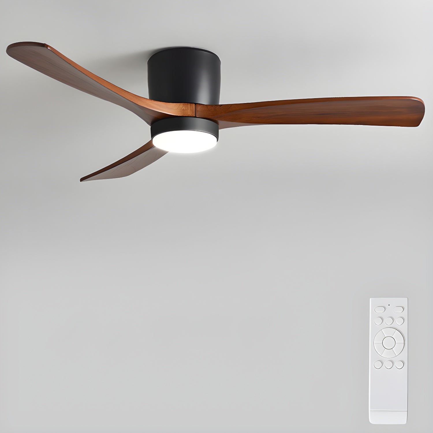 Nordic Wooden 42/48 Ceiling Fan Light