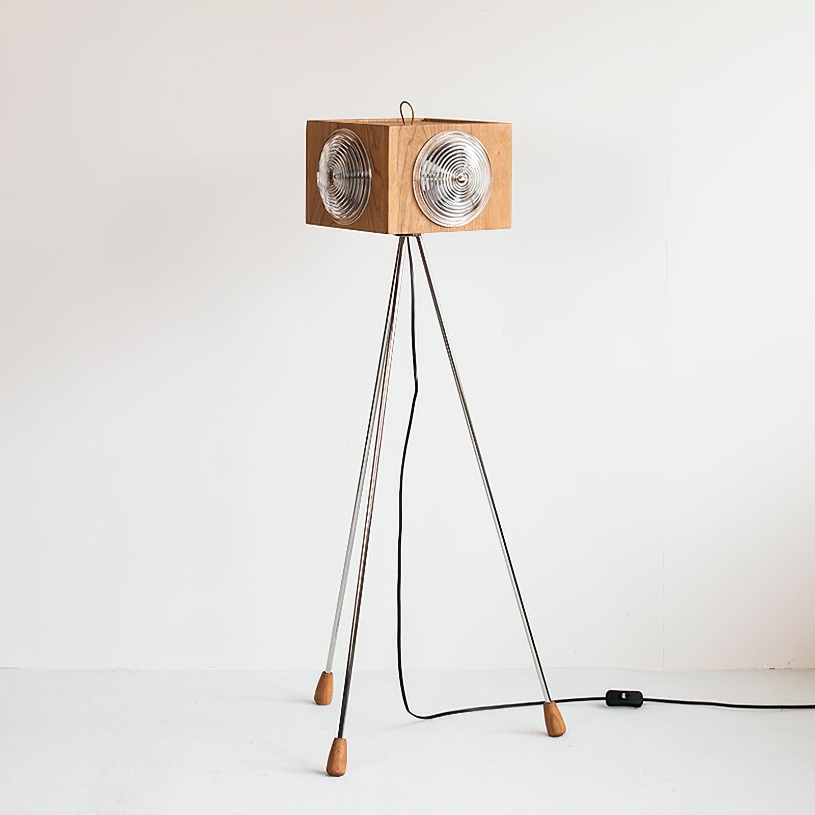 Retro Camera Focus Floor Lamp