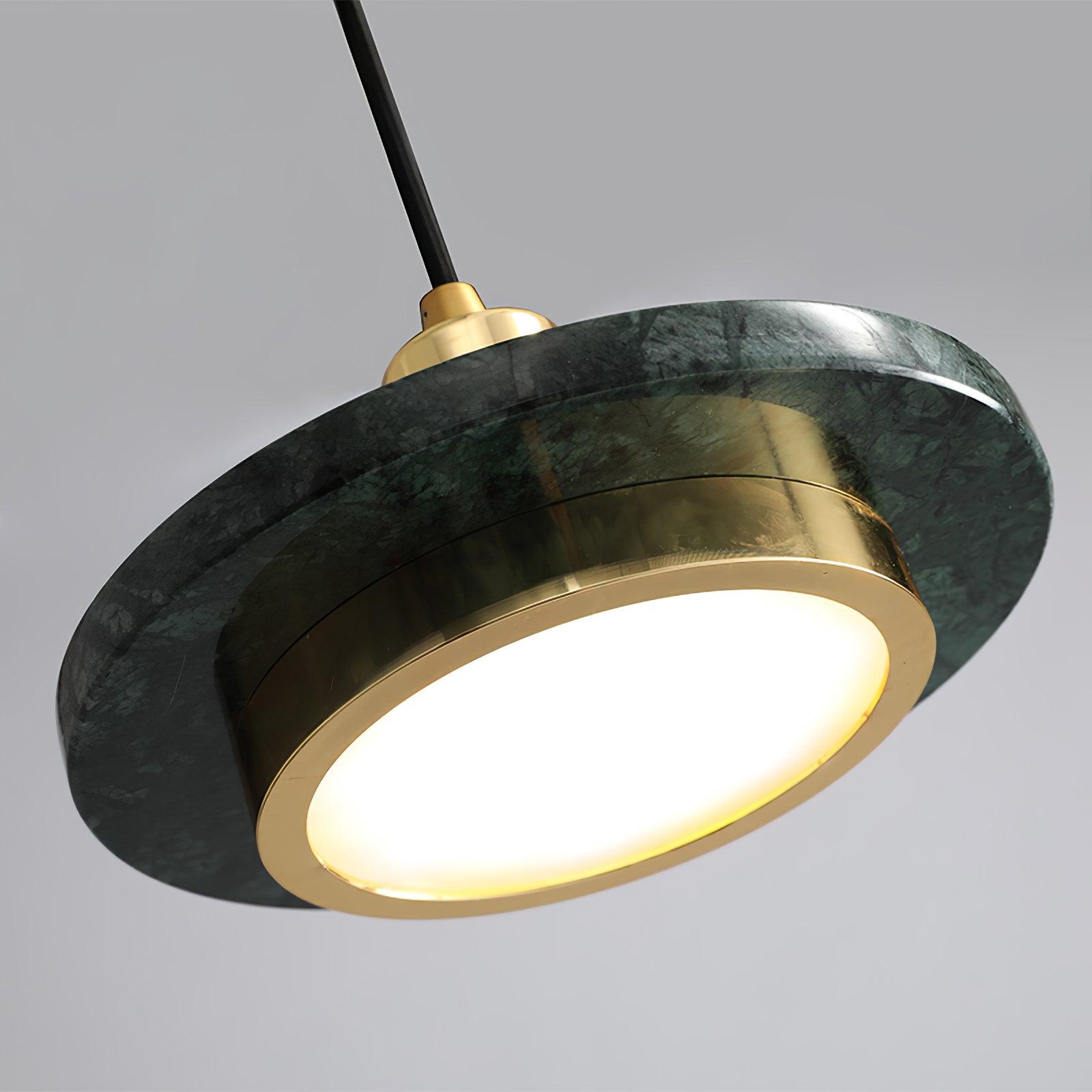 Double Circle Pendant Light