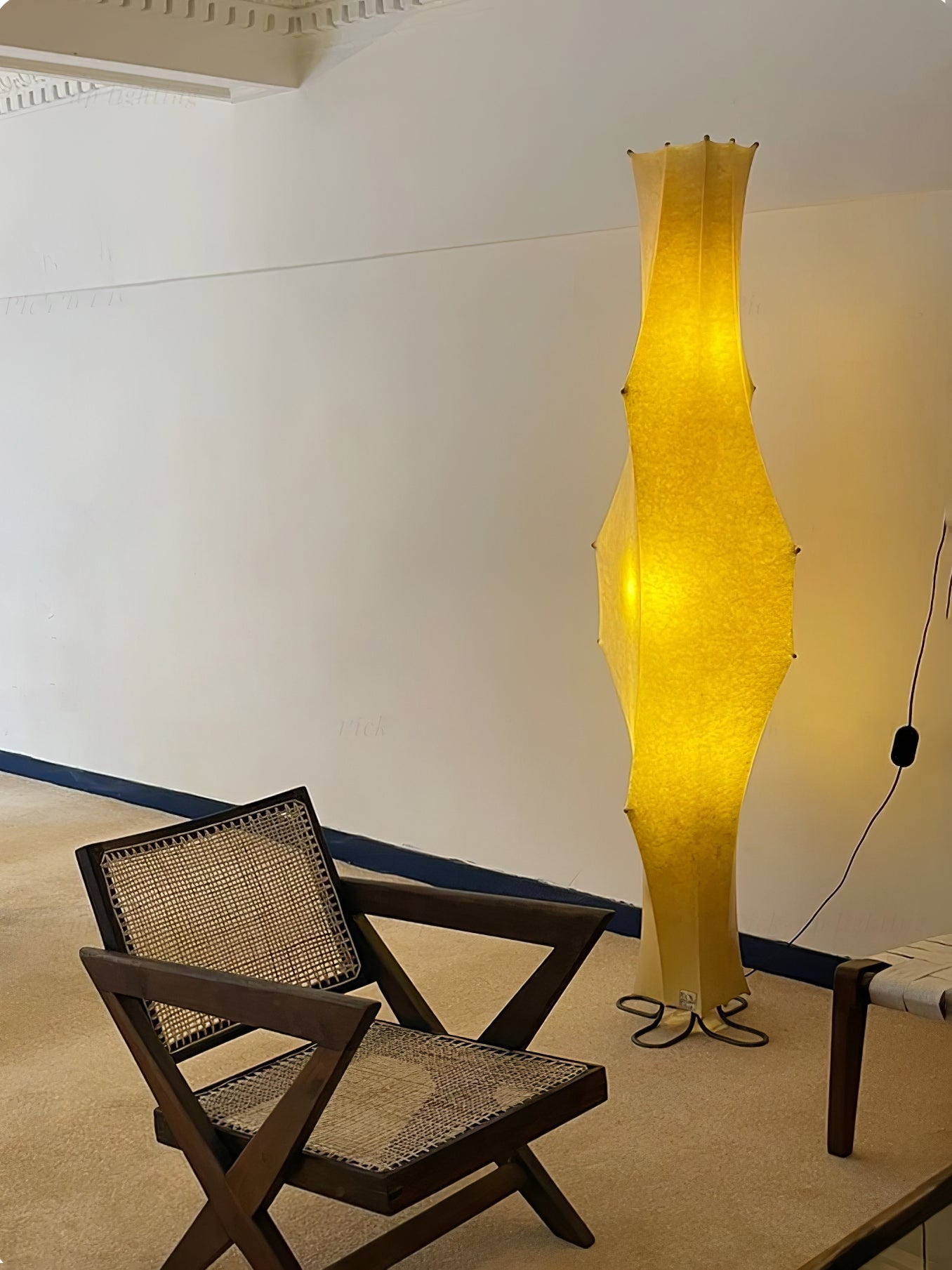 Twist Silk Floor Lamp