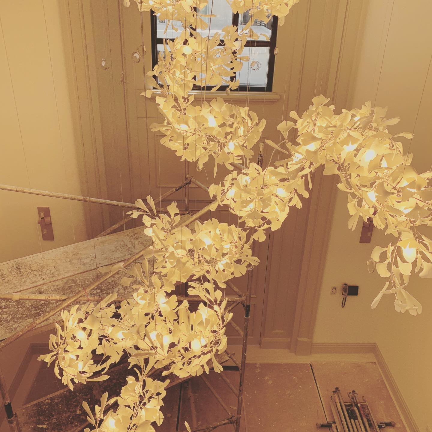 Gingko Chandelier C