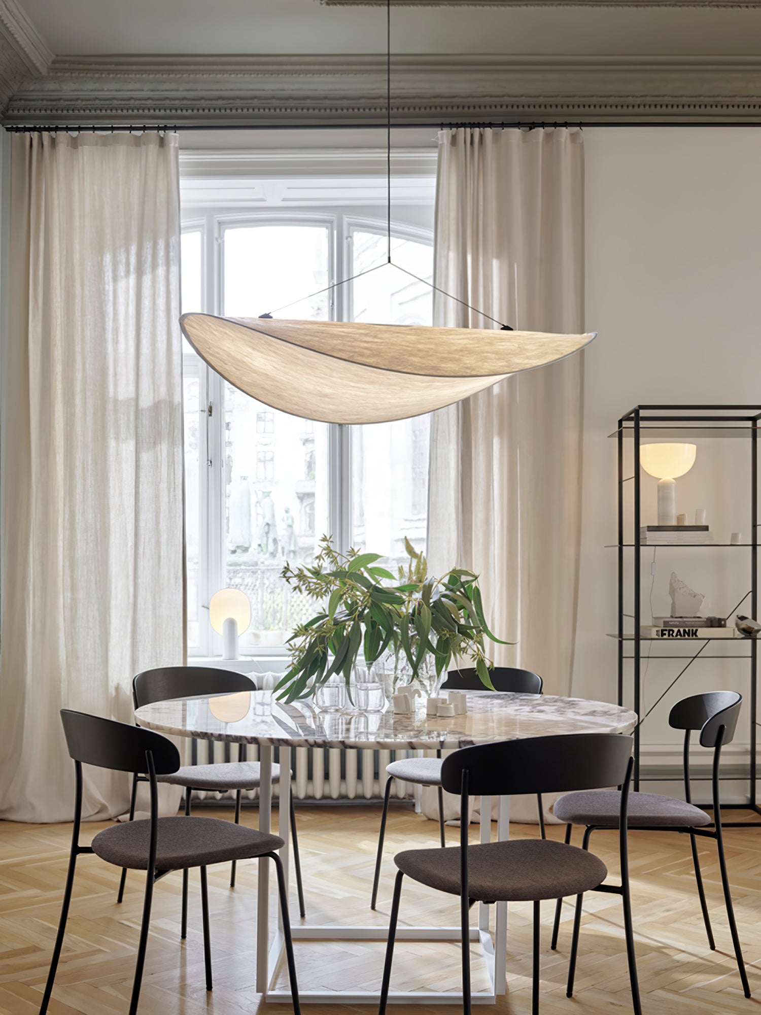 Tense Tyvek Pendant Lamp