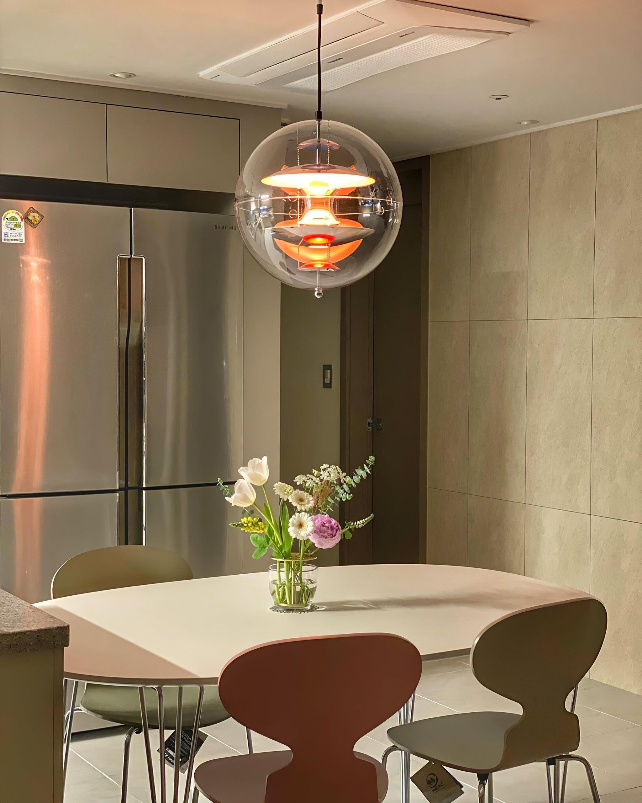 Round Sphere Pendant Lamp