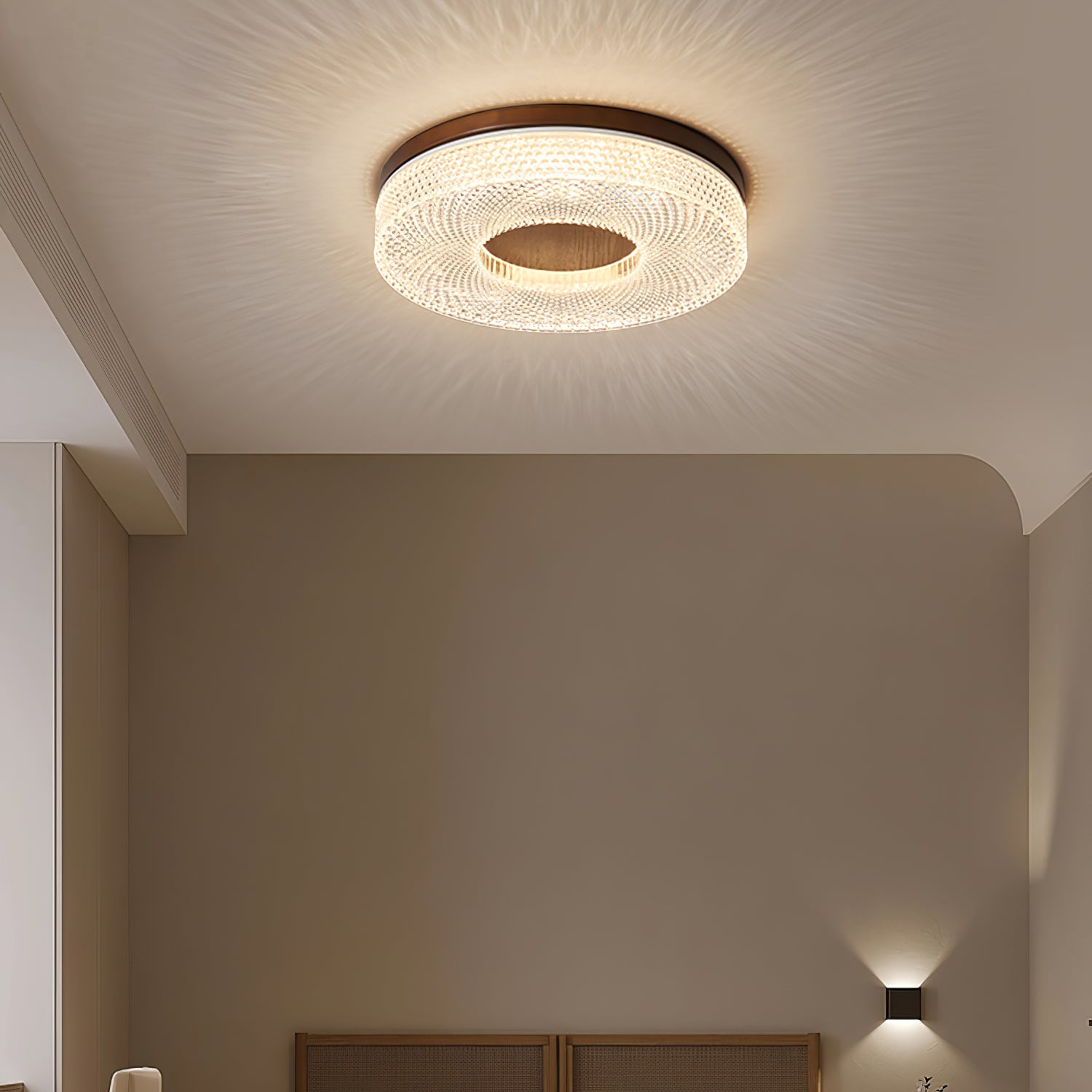 Acrylic Halo Round Ceiling Light