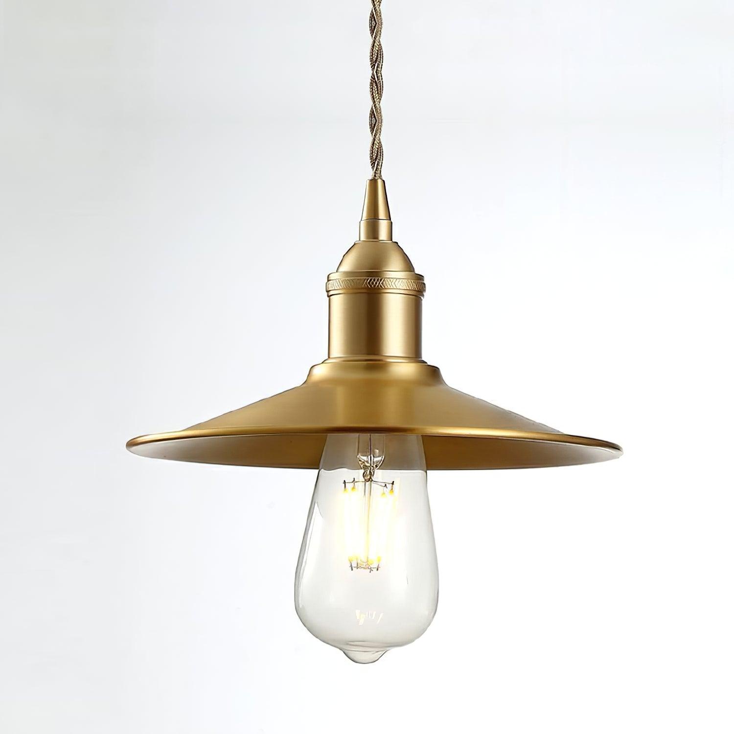 Sleek Flat Pendant Lamp