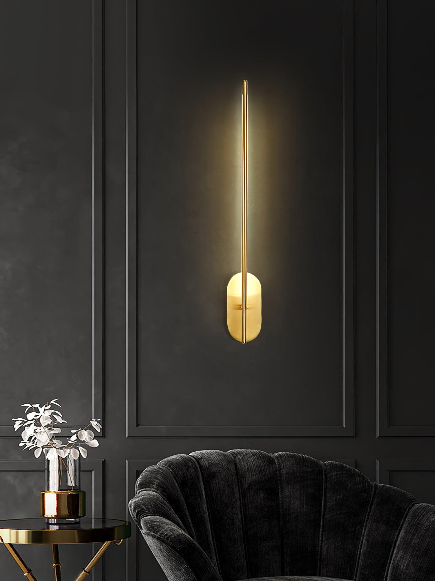 Stick Shaped Plug In Sconce