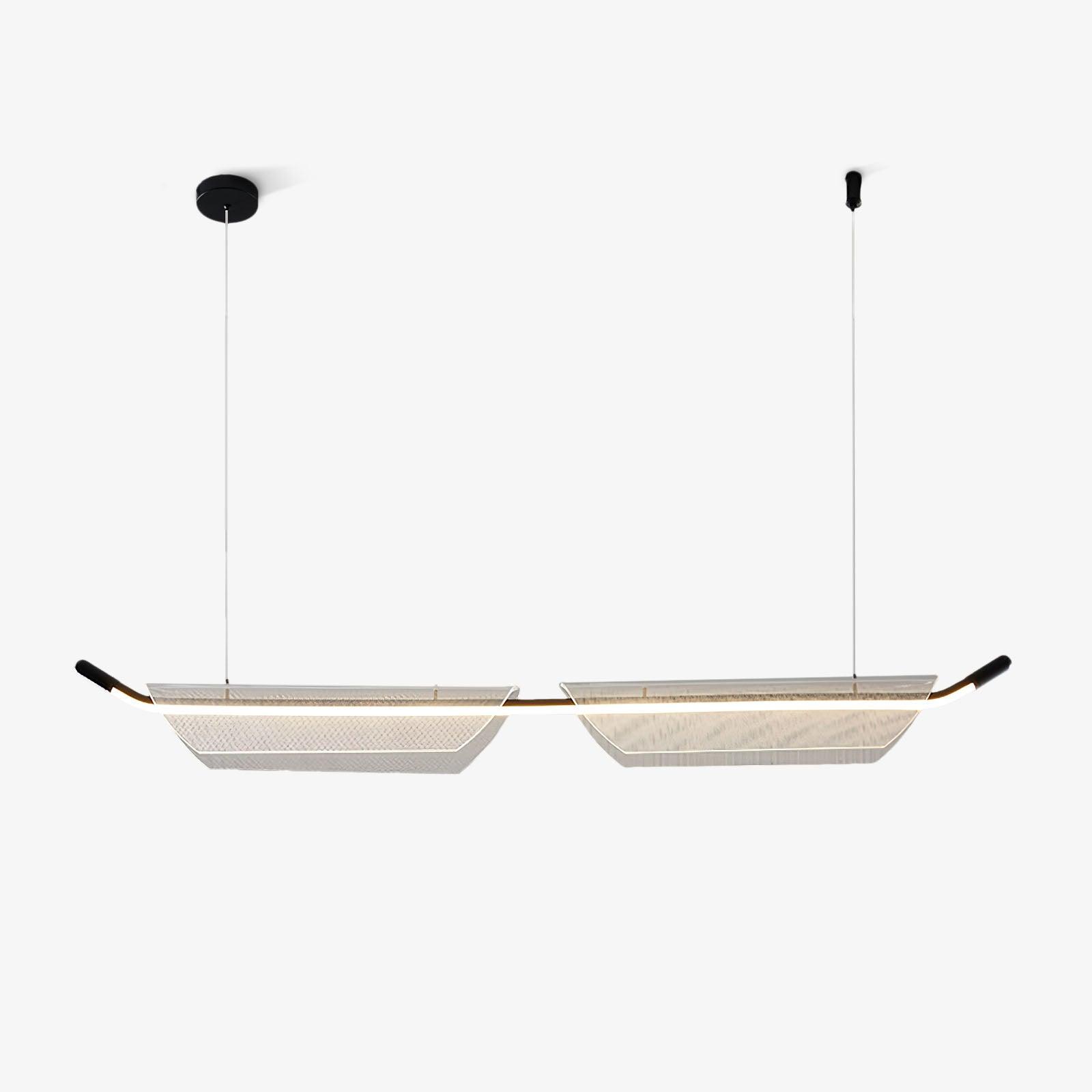 Two Boats Acrylic Pendant Light