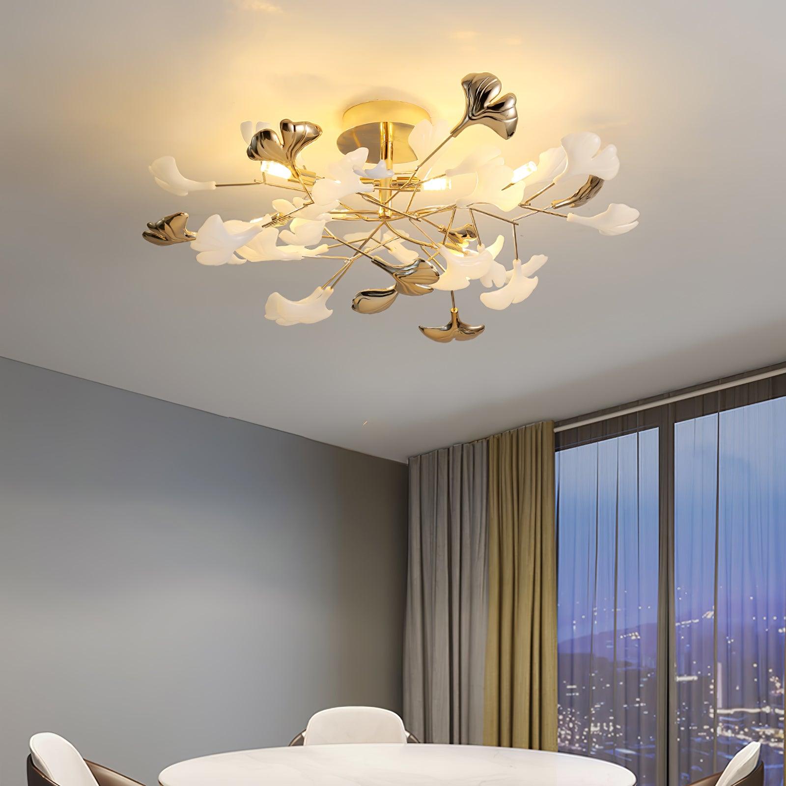 Gingko Rotating Ceiling Lamp