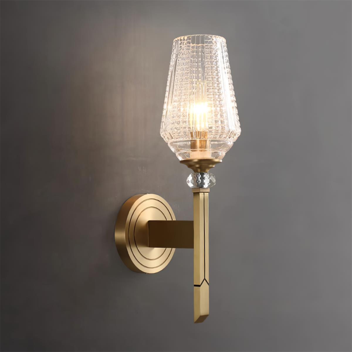 Devora Brass Wall Lamp