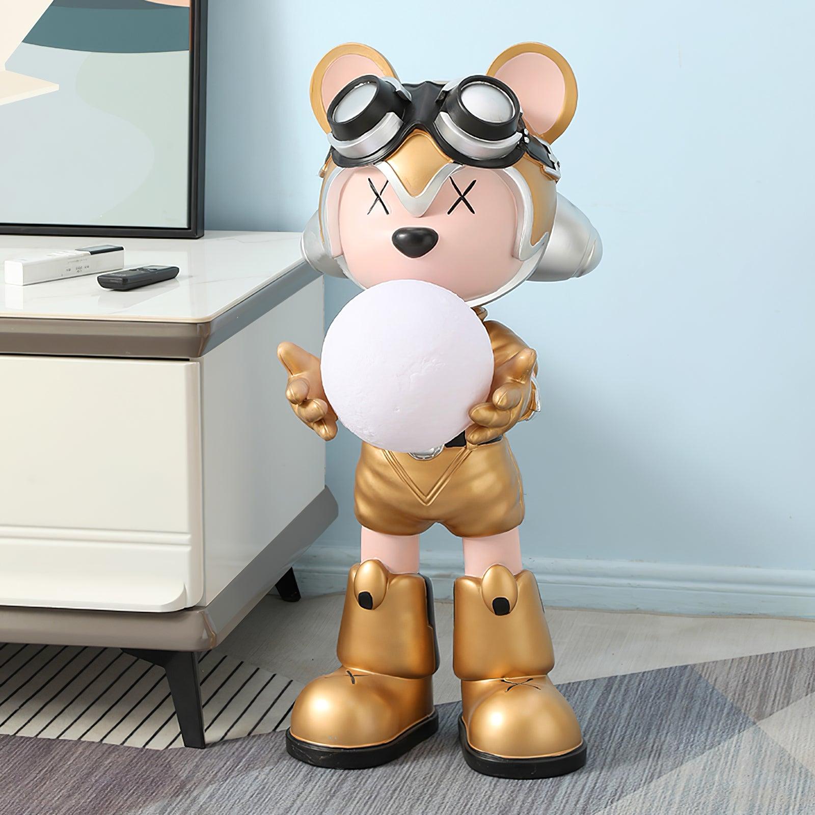 Space Bear Built-in Battery Floor Lamp