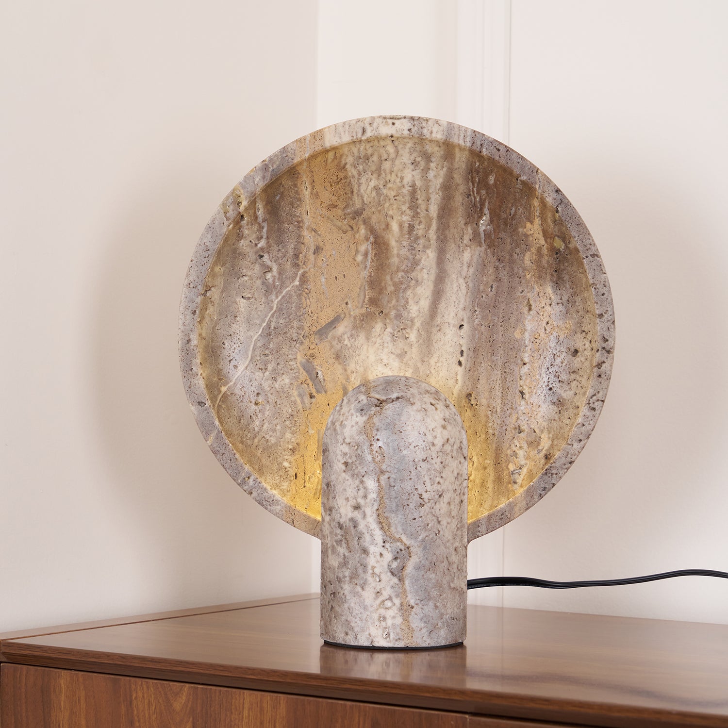 Eclipse Stone Table Lamp