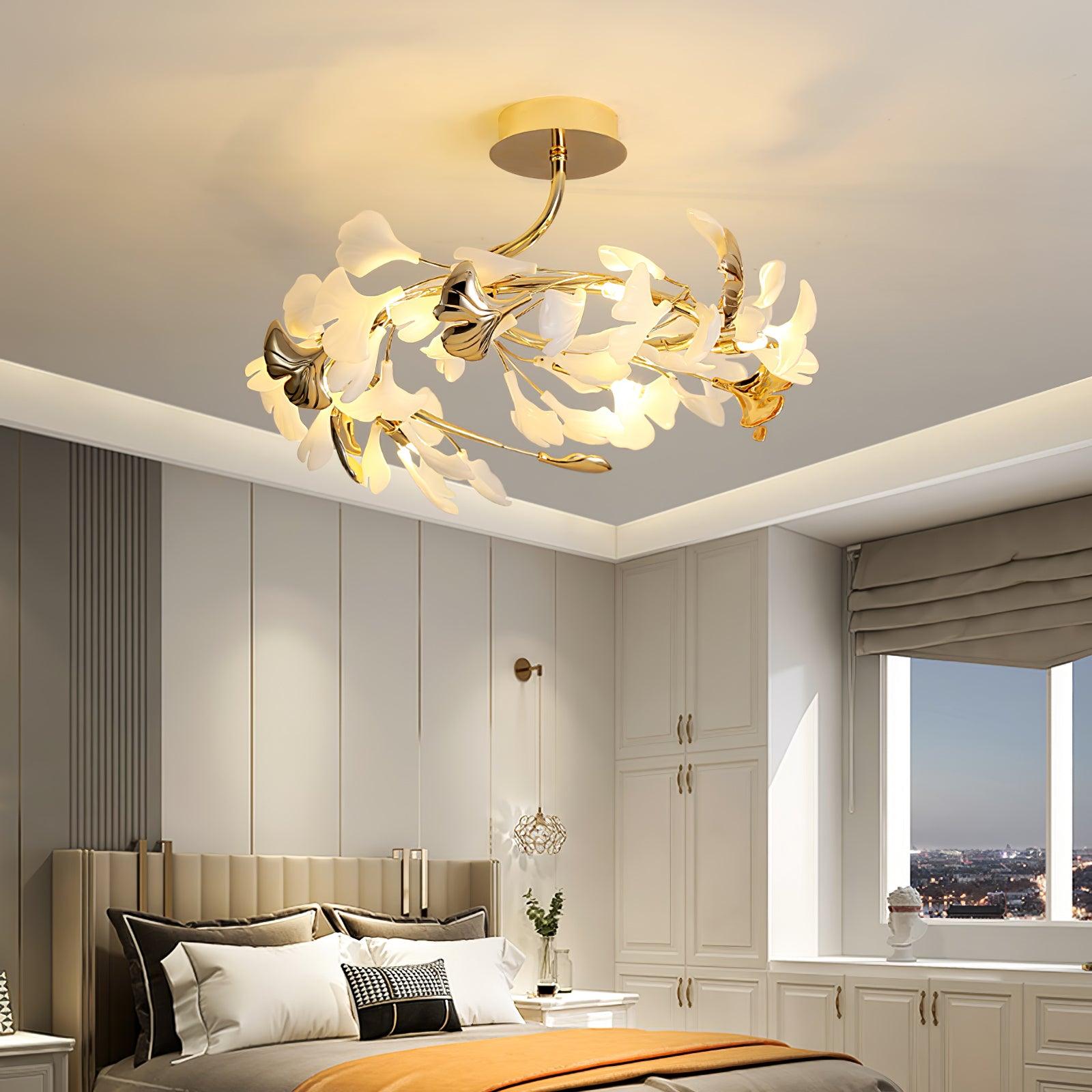 Gingko Rotating Ceiling Lamp