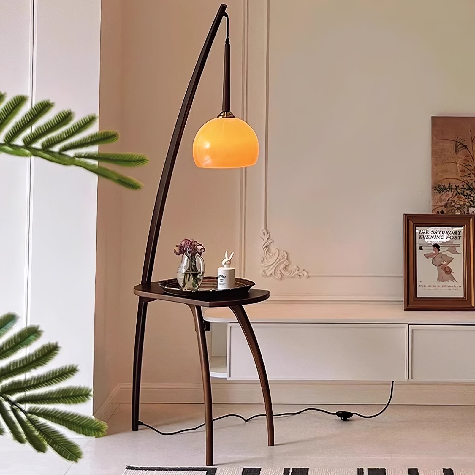 Arc Sphere Floor Lamp