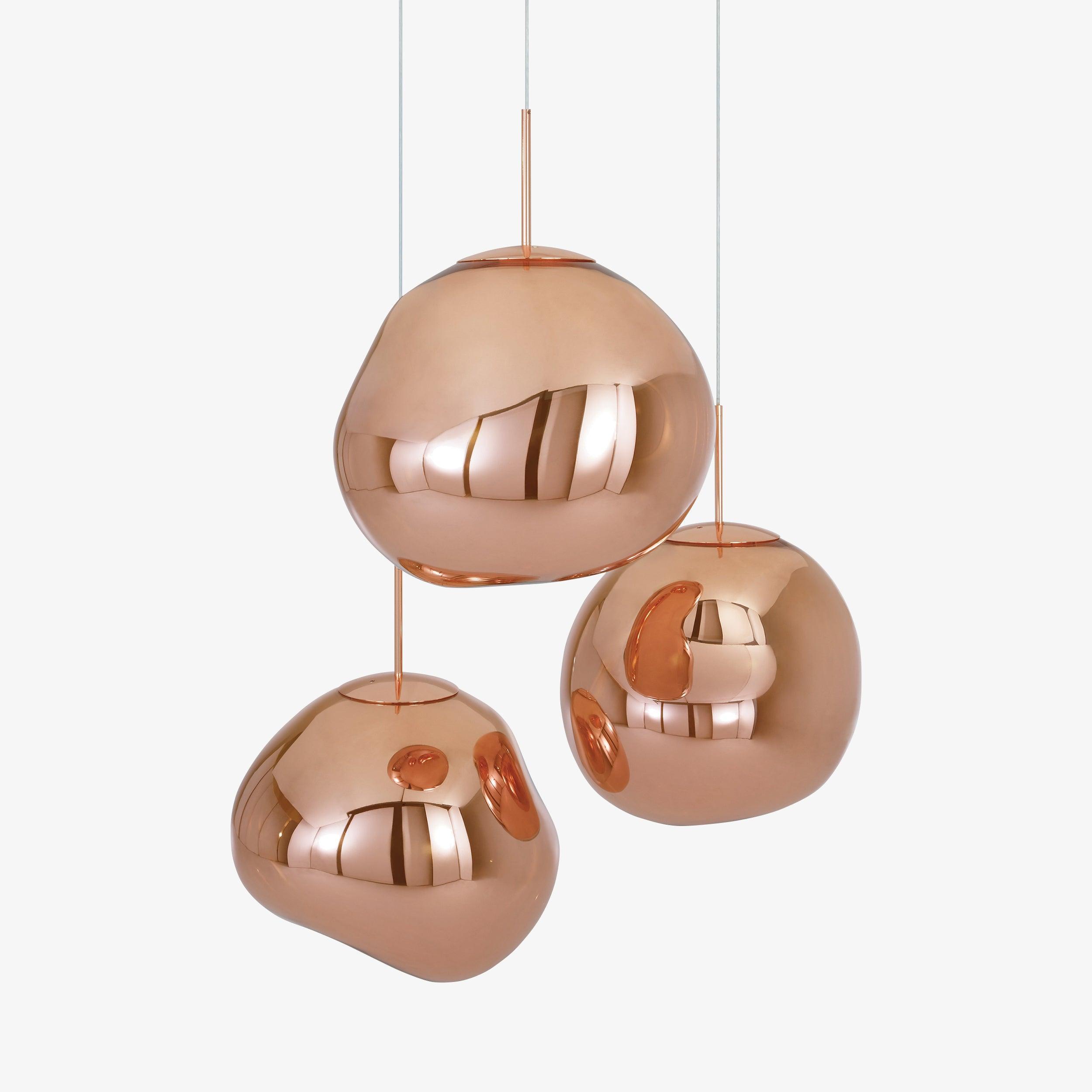 Multi Lava Round Pendant Lamp