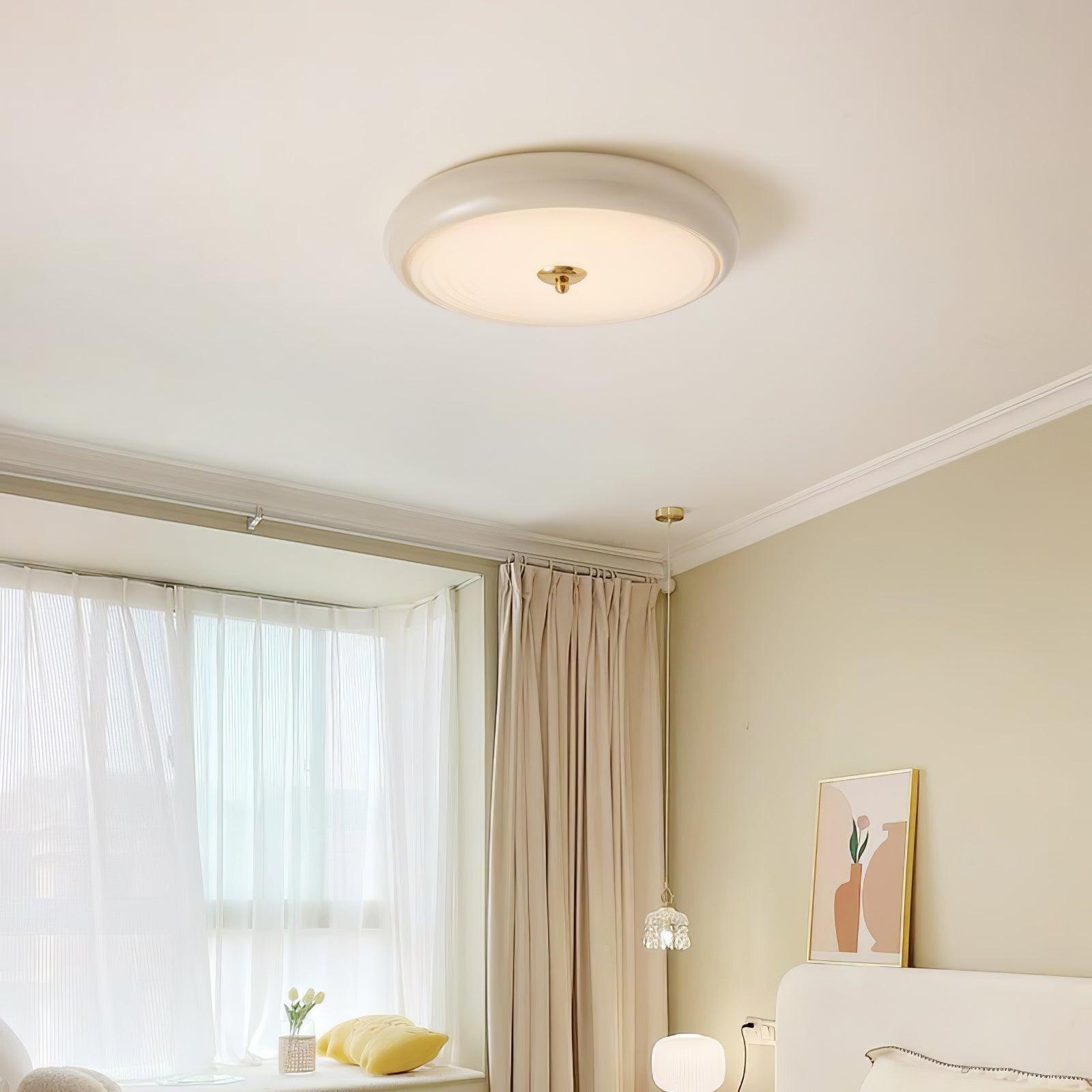 Ripple Cream Ceiling Lamp