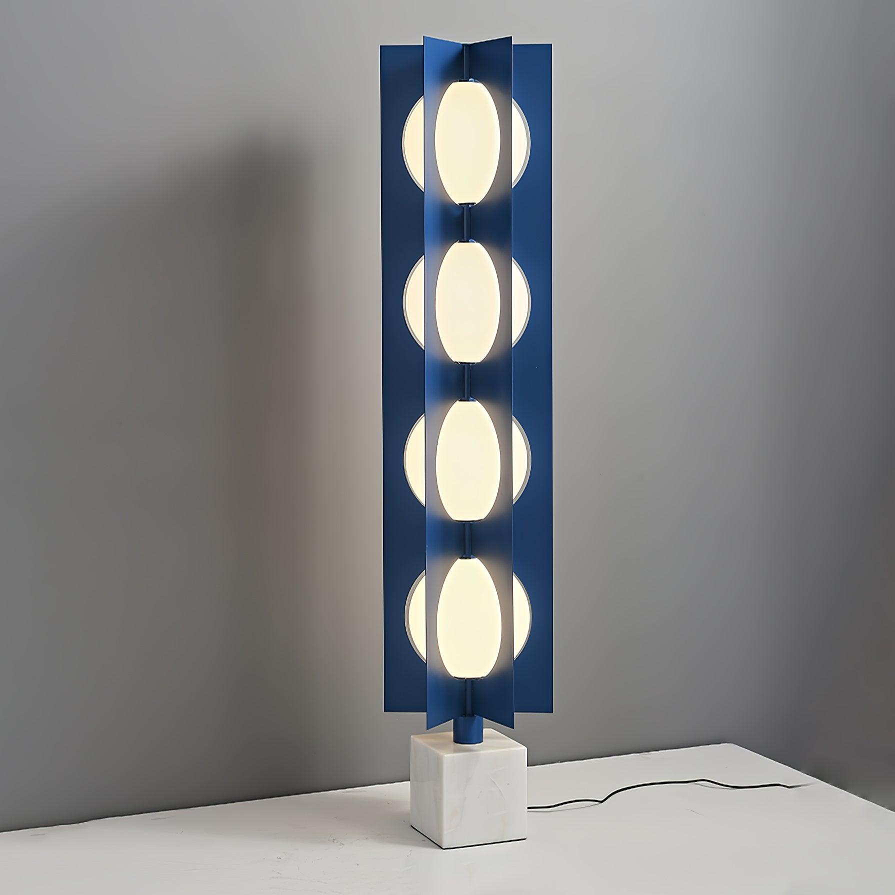 Blue Kleos Floor Lamp