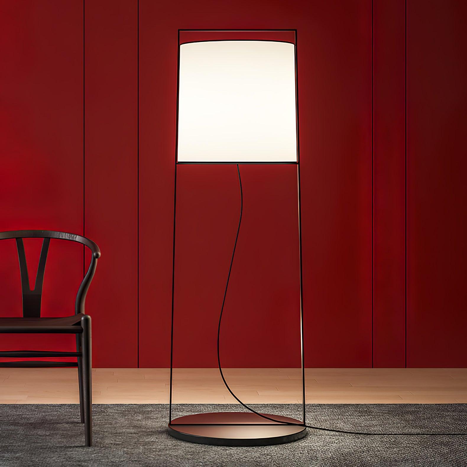 Silhouette Textile Floor Lamp