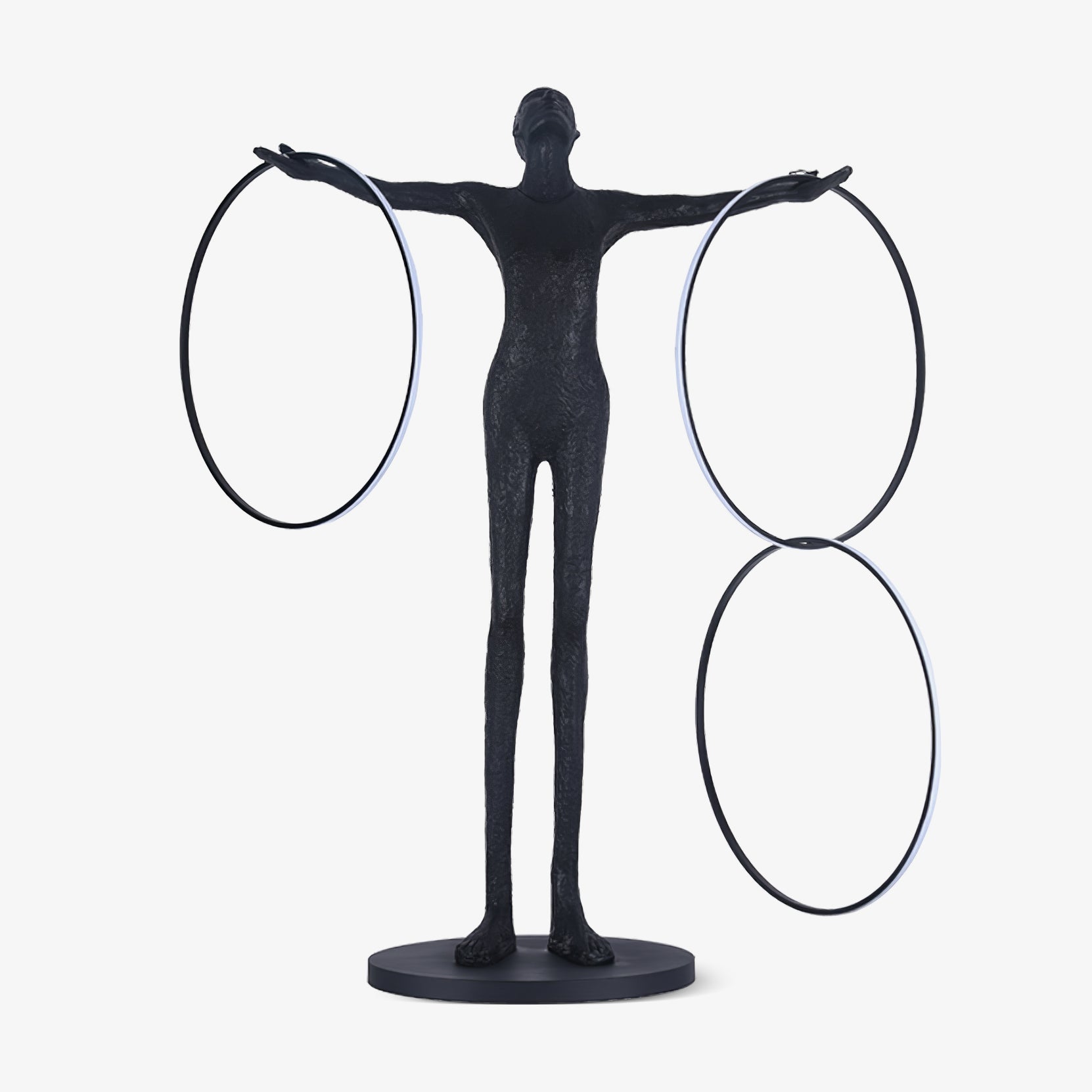 Trinity Life Sculpture Floor Lamp