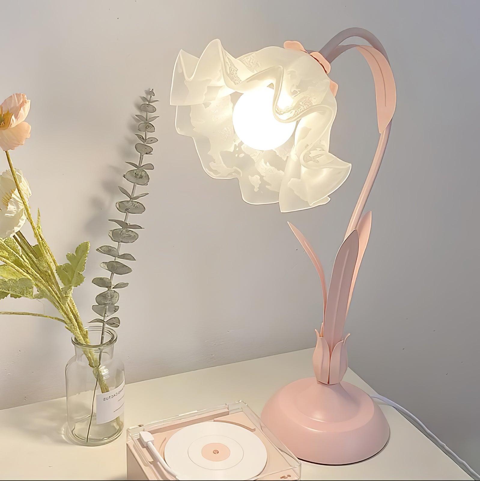 Lily of the Valley Table Lamp