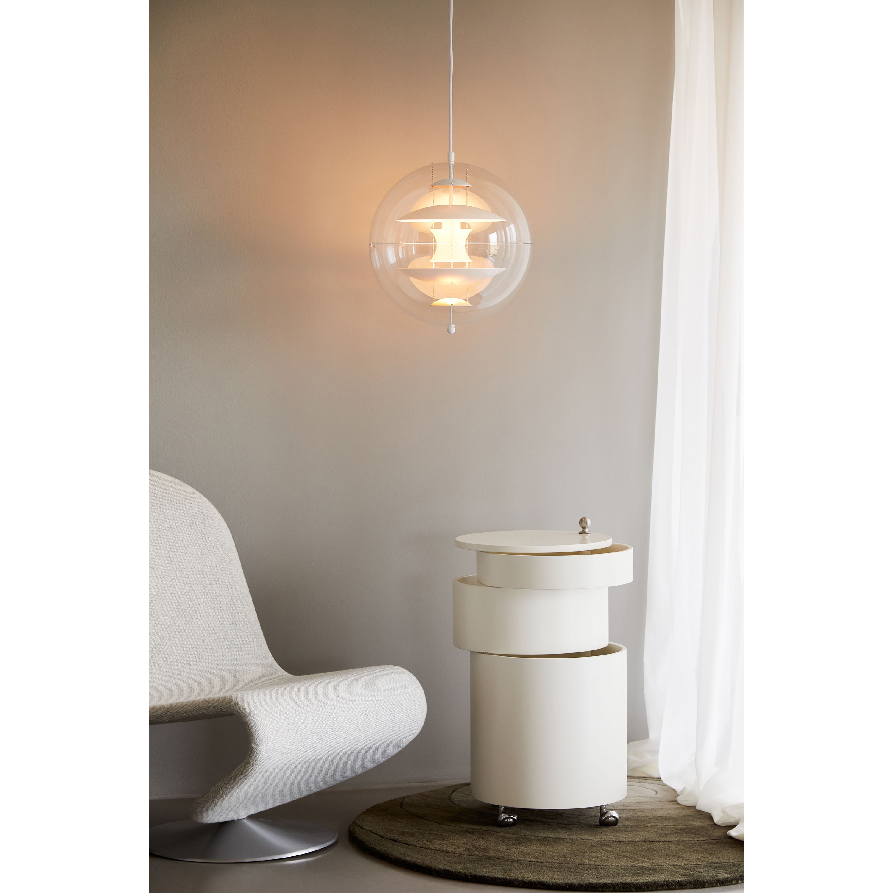 Round Sphere Pendant Lamp