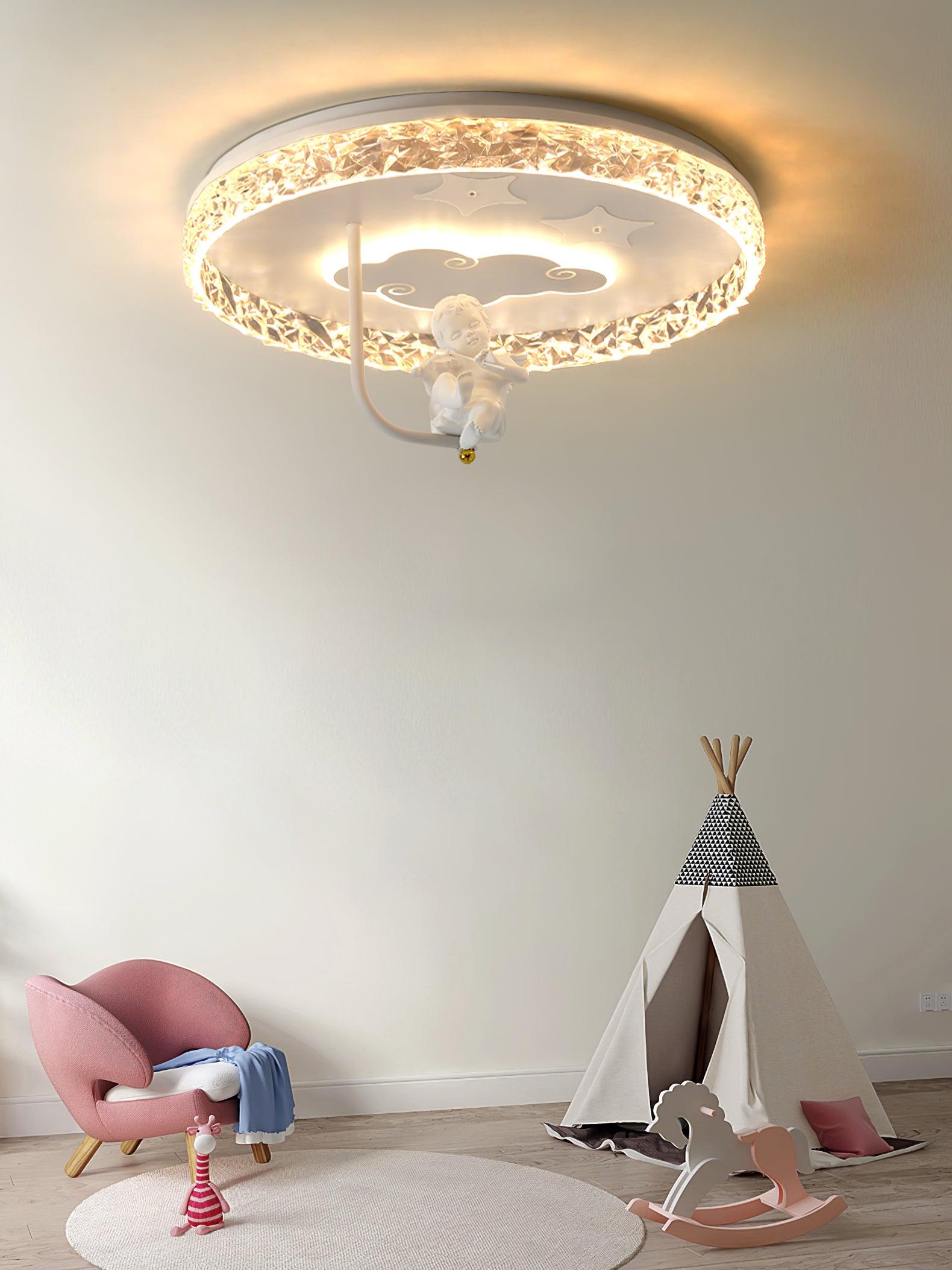 Round Carousel Children's Ceiling Lamp