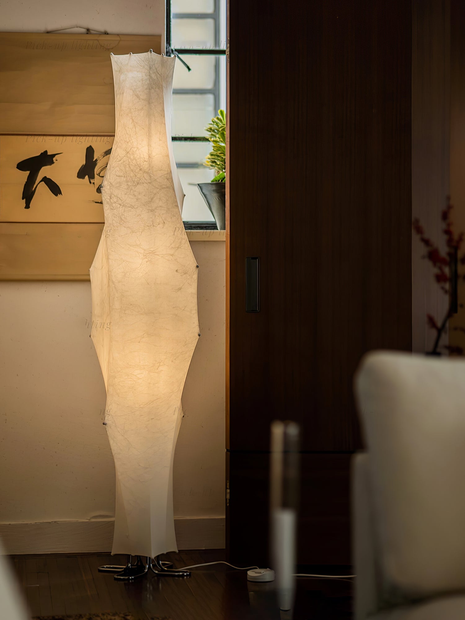 Twist Silk Floor Lamp