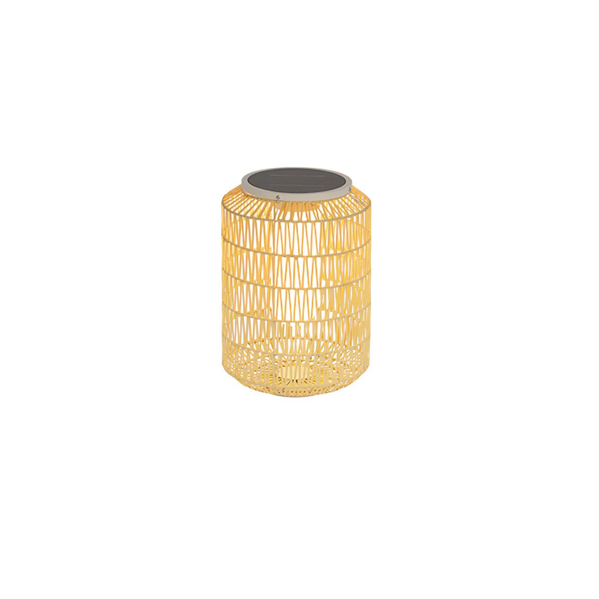 Woven Rattan Outdoor Lamp