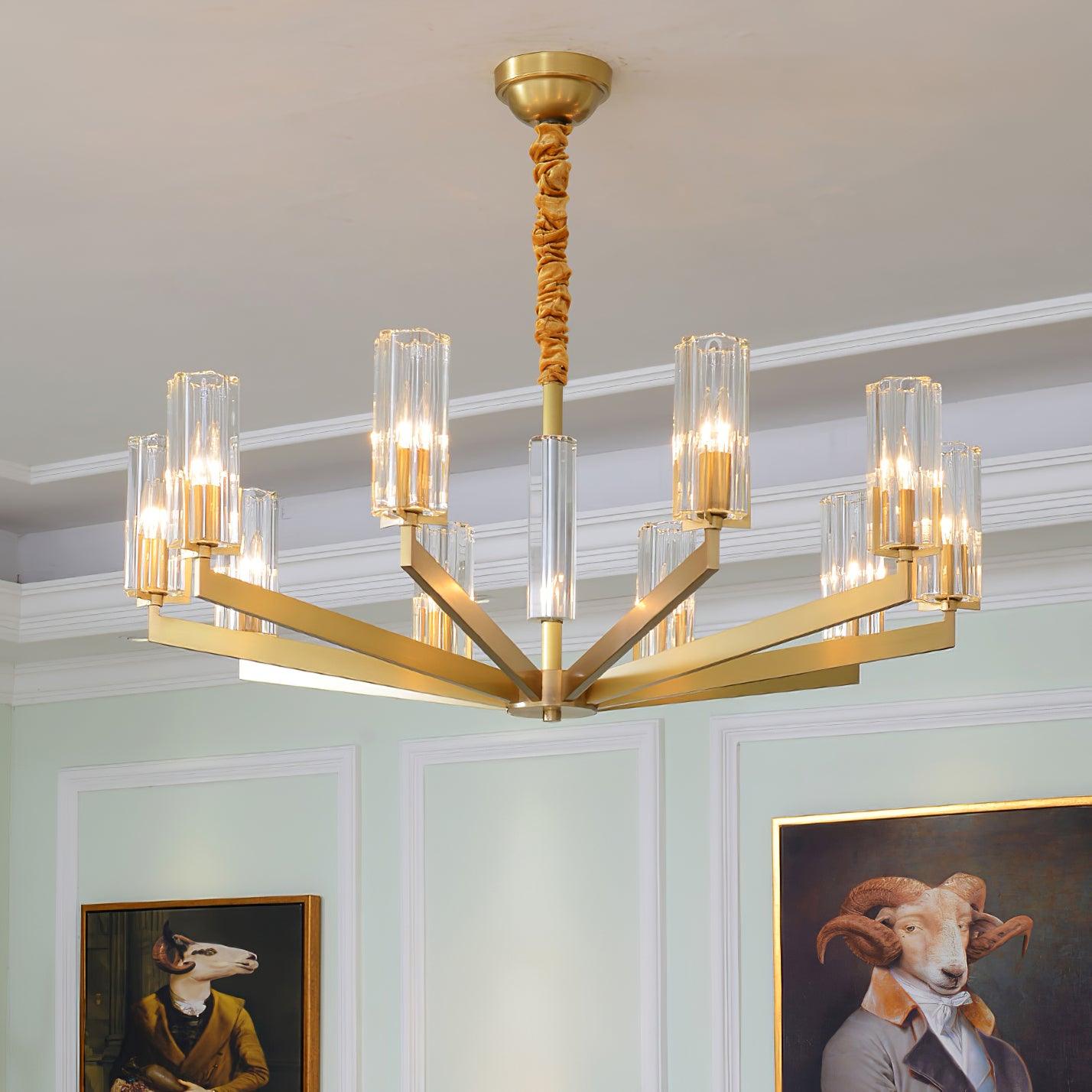 Kayla Brass Chandelier