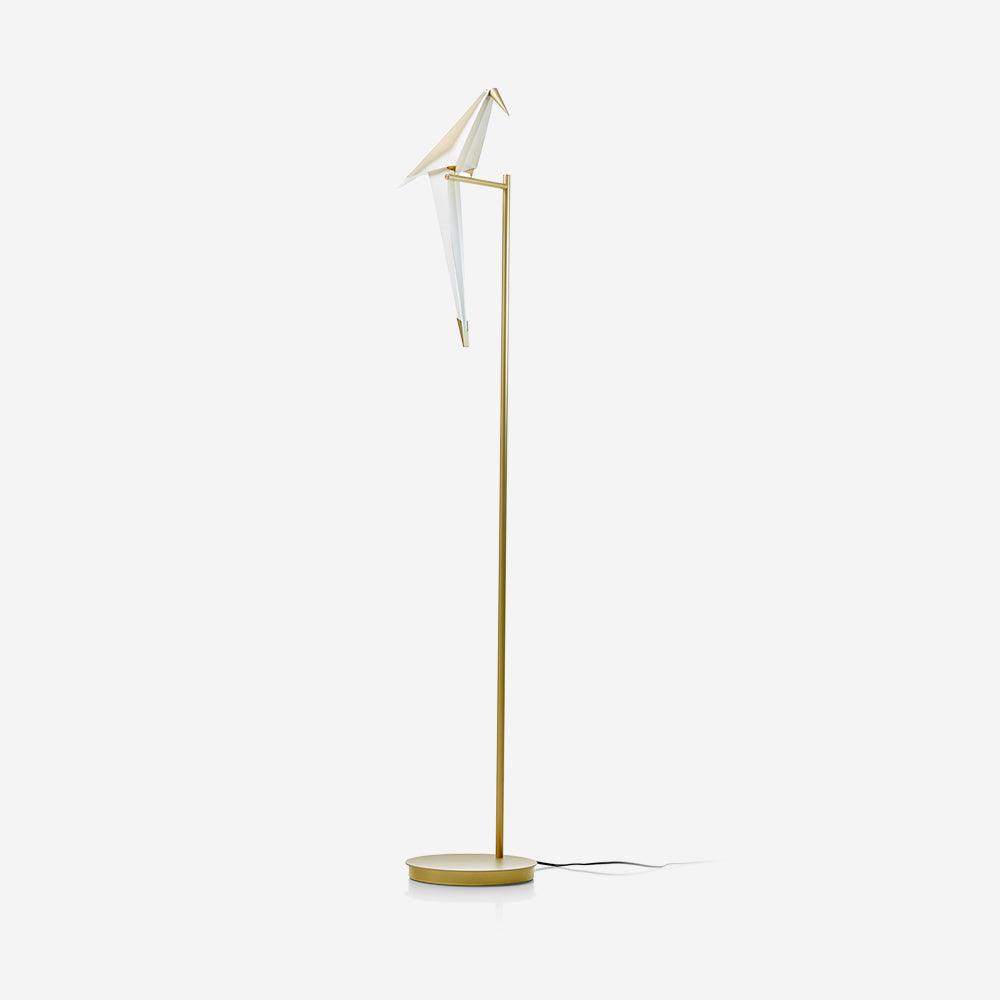 Paper Crane Bird Floor Lamp