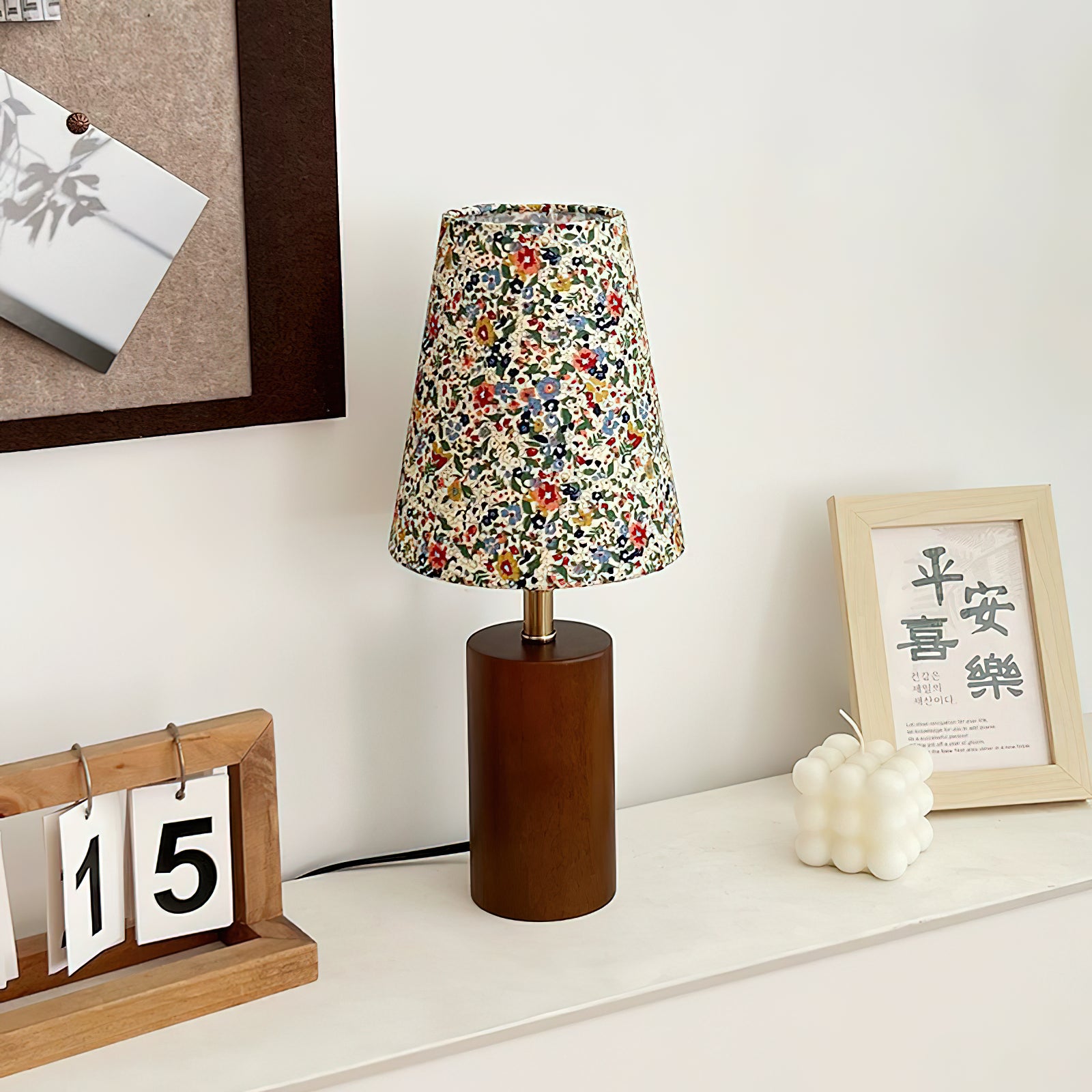 Elara Floral Glow Table Lamp