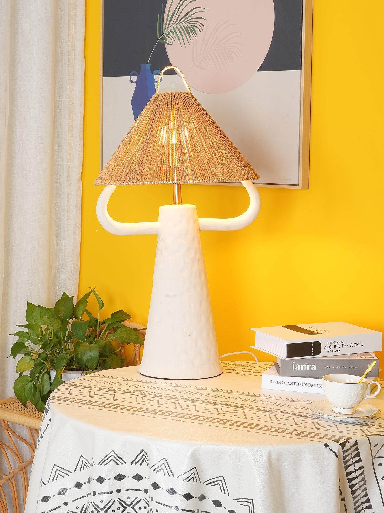 Horns Ceramic Table Lamp